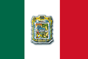 flag of puebla -mexico