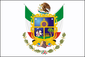 flag of Queretaro - mexico