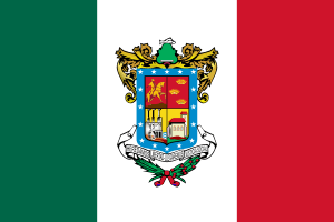 flag of cuernavaca - mexico