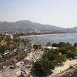 Overview of the coast outside of Acapulco.